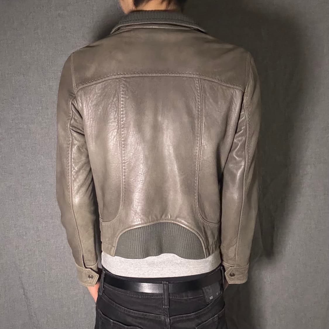 vintage leather jacket 상품이미지6