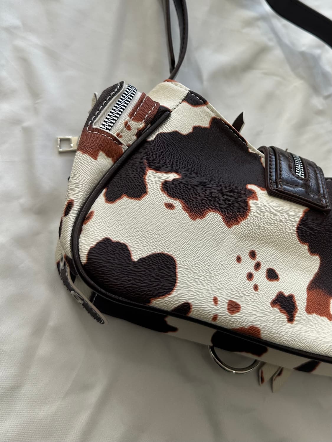 밀키 웨스턴 숄더백🤎 상품이미지3