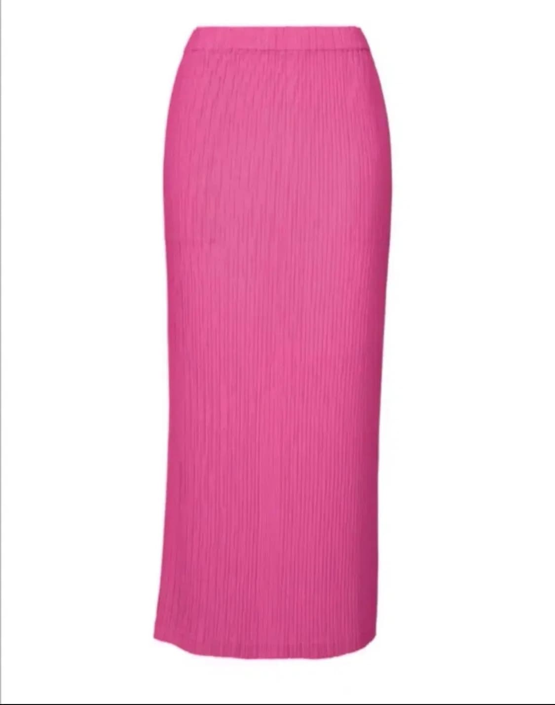 이세이미야케 해칭 스커트 2 사이즈 핑크 상품이미지1