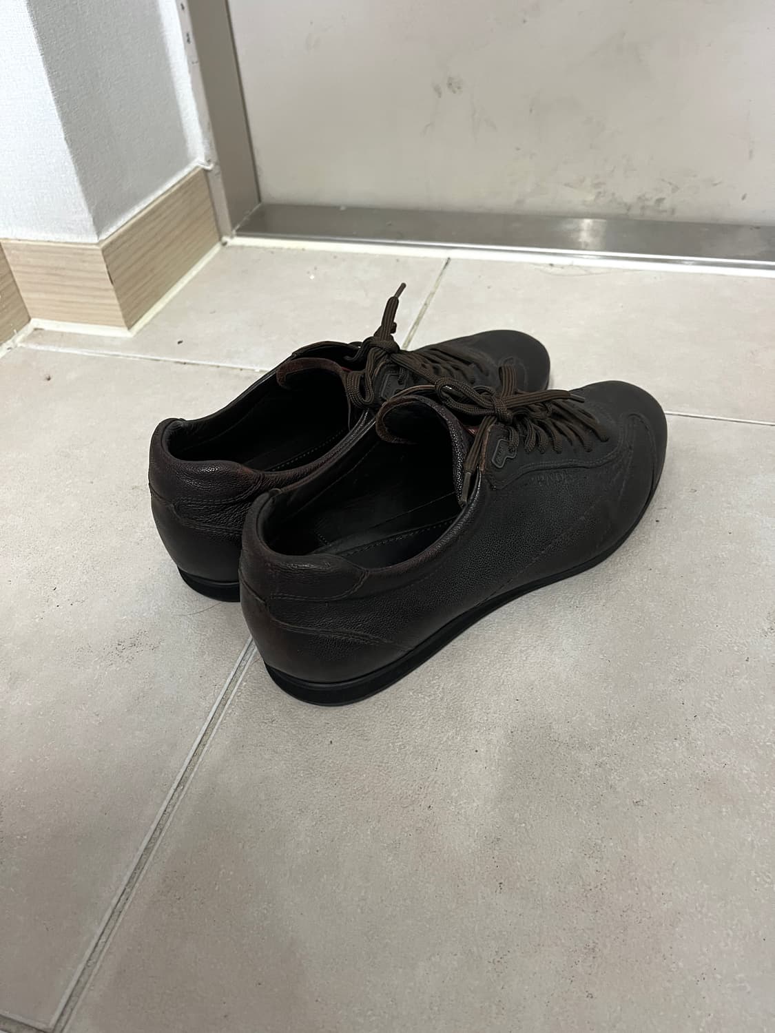 프라다 스포츠 스니커즈 브라운 상품이미지2