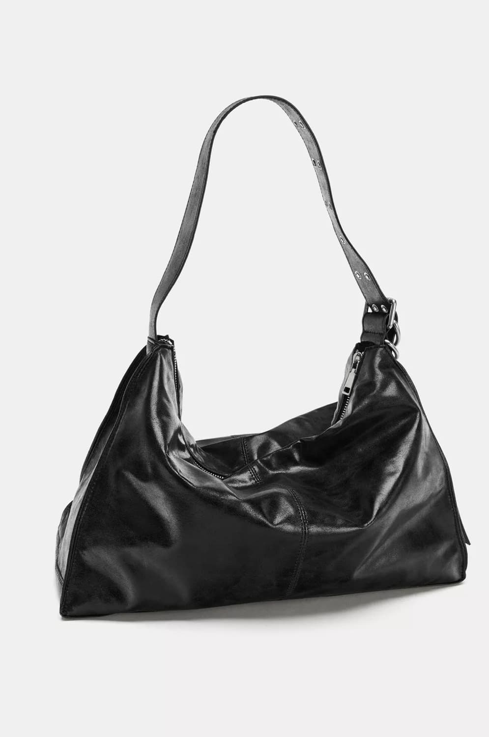 자라 메탈 아일렛 맥시 버킷백 상품이미지3