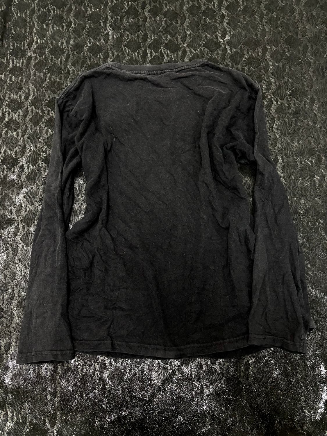 “Vintage” Y2K Print Black Sleeve 상품이미지4