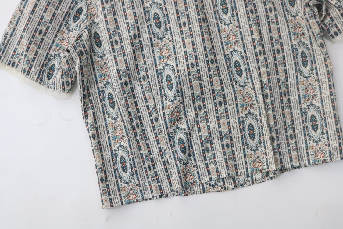  스코치하우스 빈티지 에스닉 페이즐리 레이스 블라우스 (F) 상품이미지9