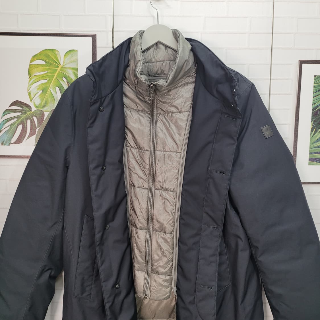 몬테꼬레 x 빈폴 하이테크 다운 패딩 코트 100사이즈 상품이미지2