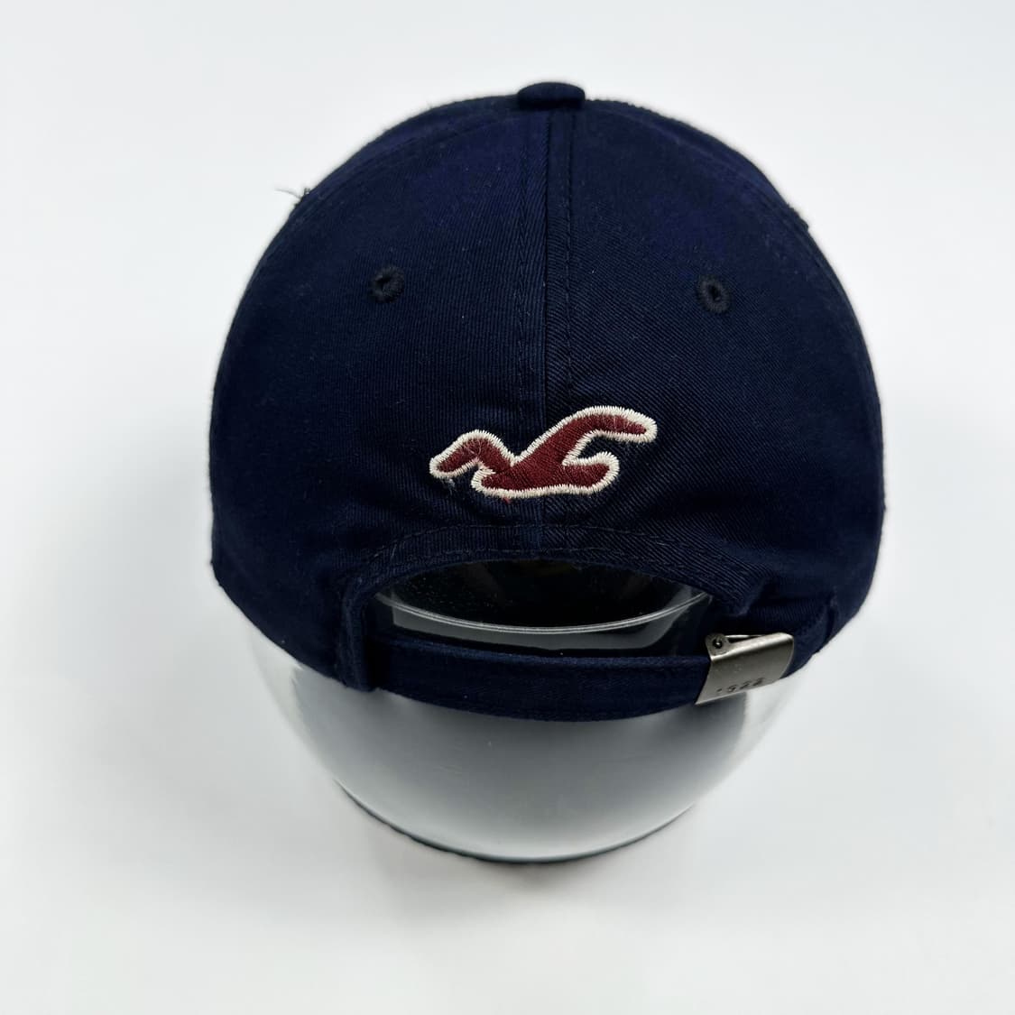 홀리스터 og y2k 빈티지 데미지 볼캡 네이비 상품이미지3