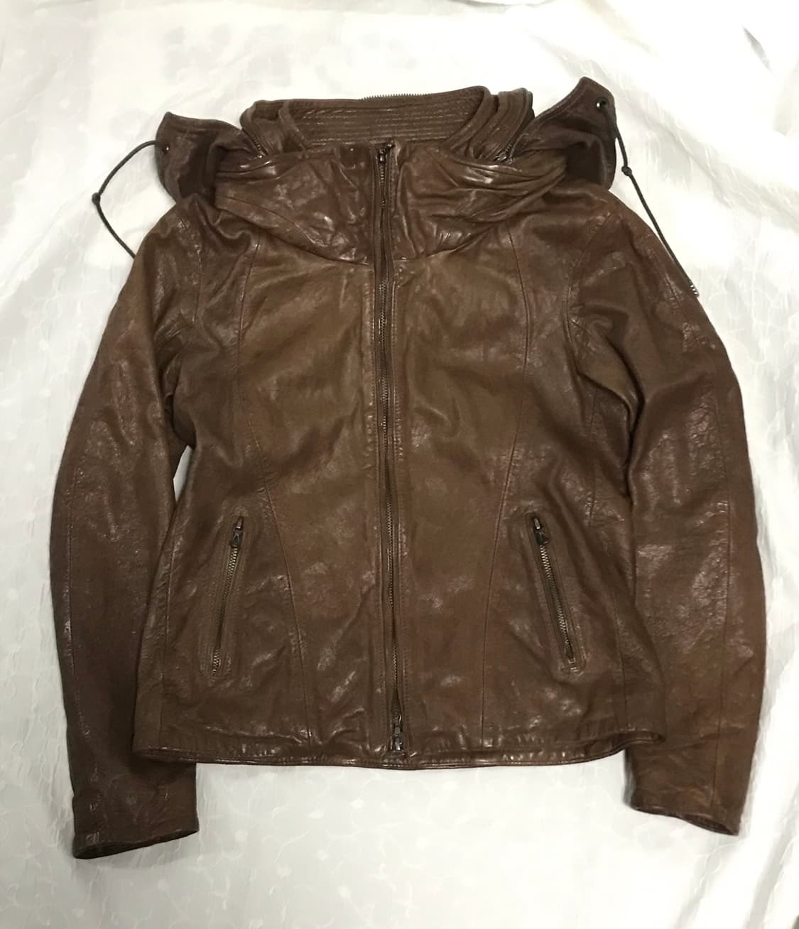 빈티지 goa 고아 00s y2k 아카이브 산양가죽 보노 후드 자켓 상품이미지2