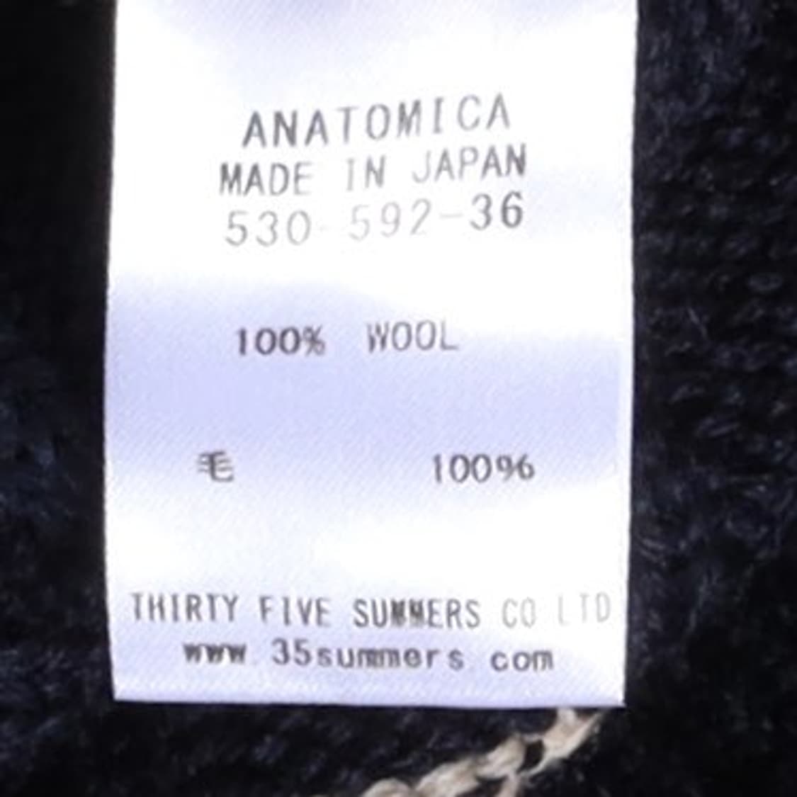 아나토미카 Anatomica Cricket Pullover Knit 
 상품이미지8