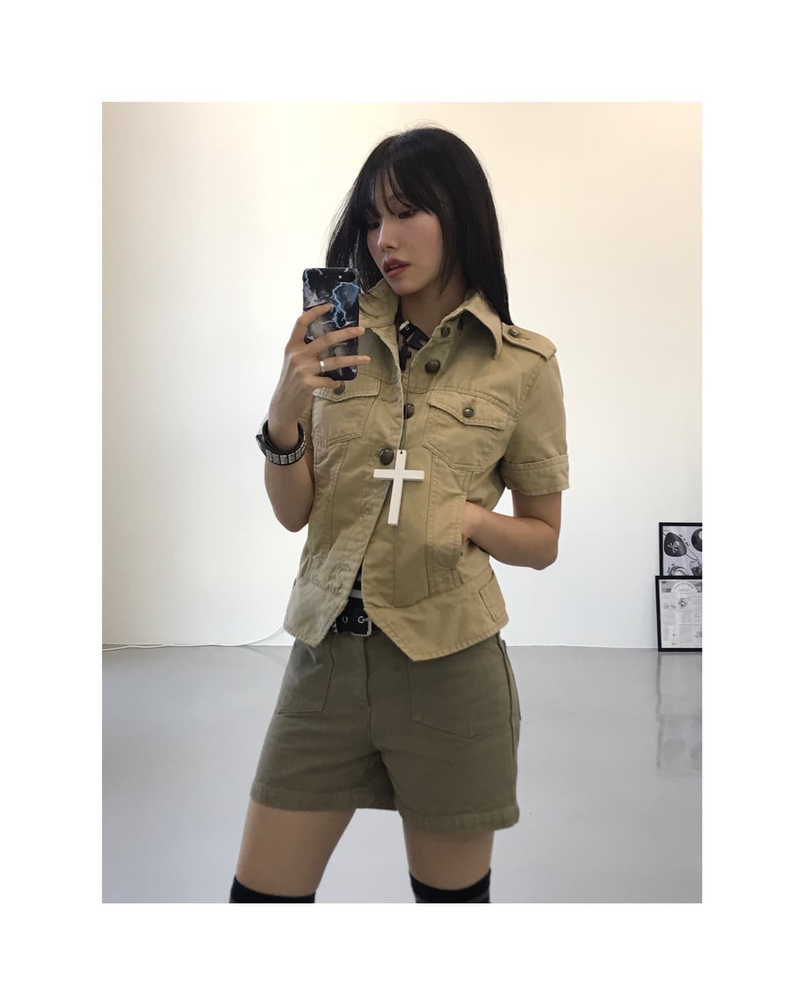 Diesel Y2k Beige Jackets 상품이미지1