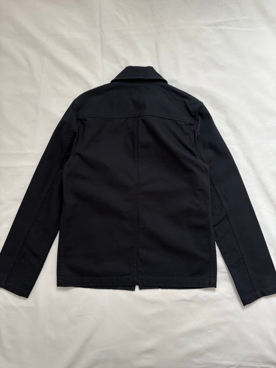 COEN shawl collar black cotton jacket  상품이미지6