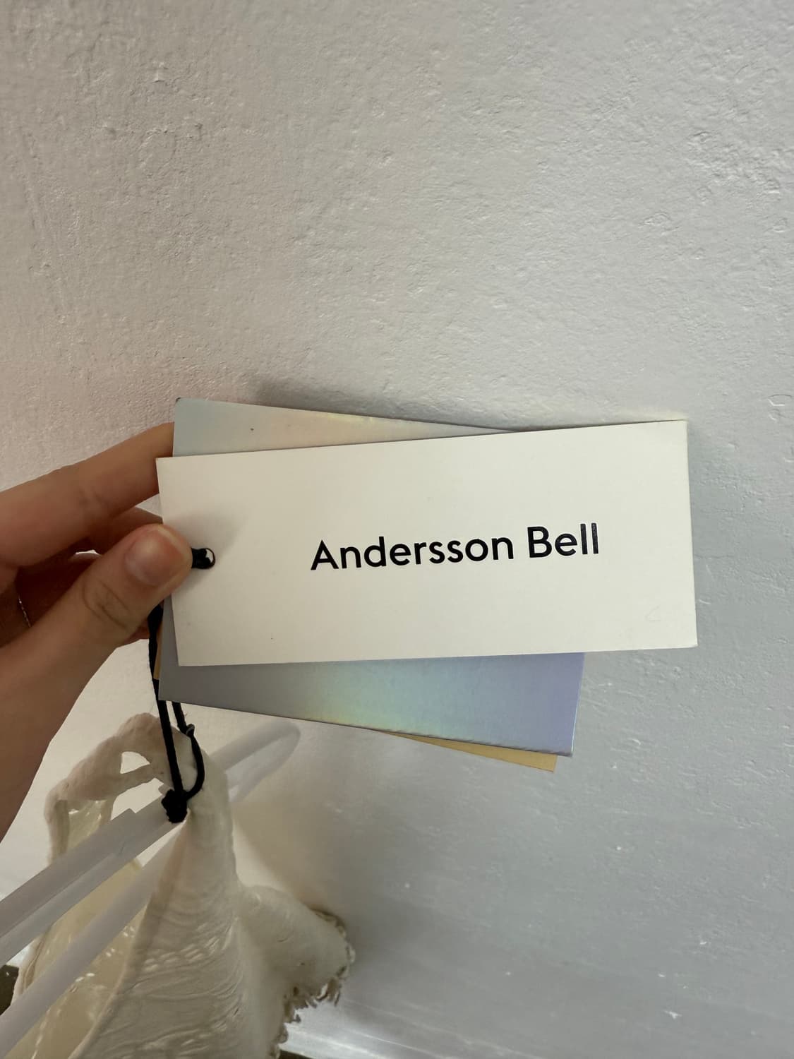 Andersson Bell 아이보리 프린지 나시 M 상품이미지8