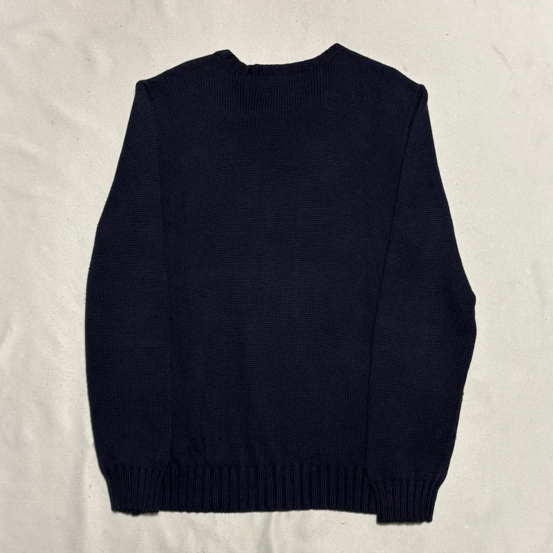 M 폴로랄프로렌 네이비 코튼 니트 상품이미지3