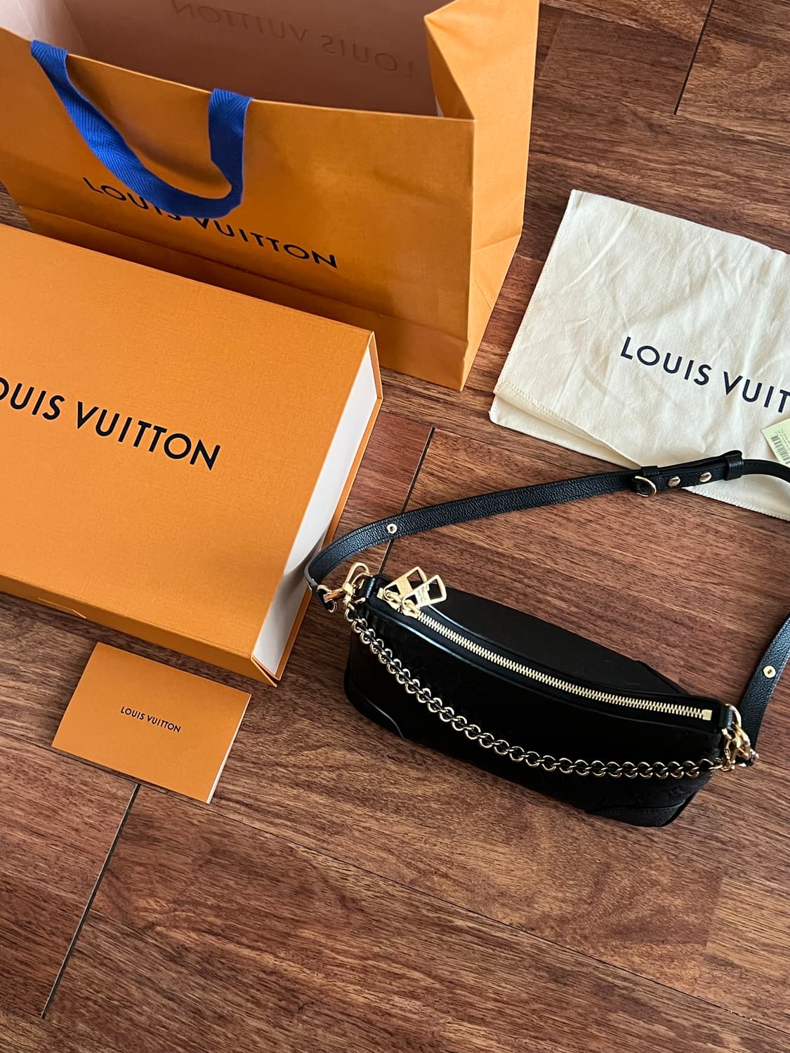 루이비통 불로뉴 PM 블랙 풀구성 상품이미지2