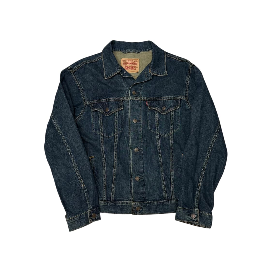 [L] 리바이스 진청 데님 트러커 자켓 상품이미지4