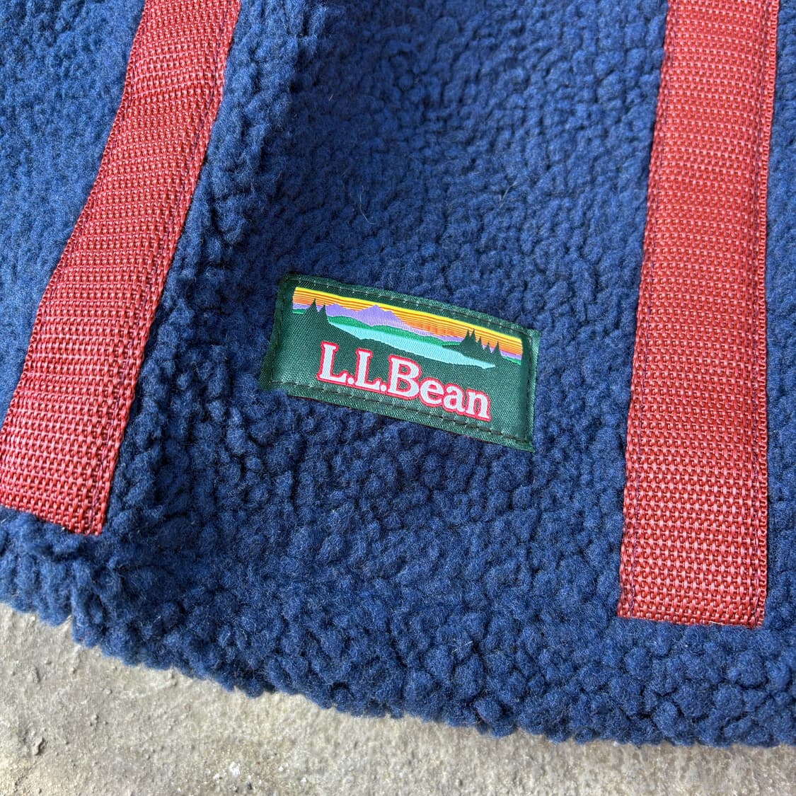 L.L.bean 엘엘빈 플리스 미니 토트백 가방 상품이미지3