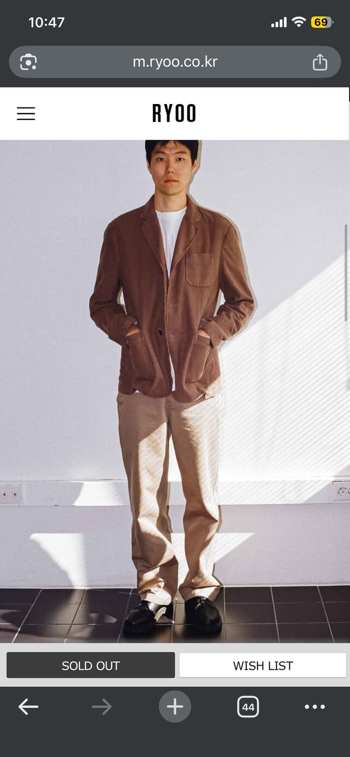 RYOO 치노팬츠 xl 상품이미지2