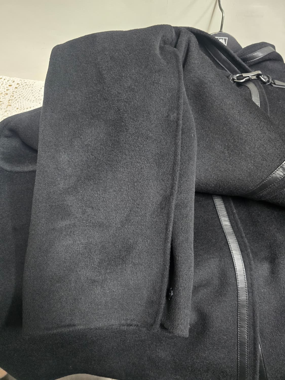 지스튜디오  울실크 후드 롱코트 77 상품이미지7