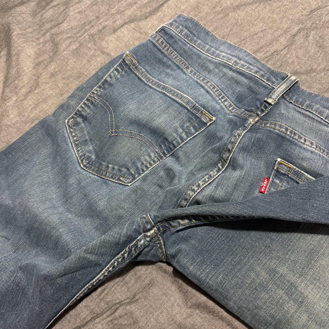 505 blue denim pants 상품이미지7