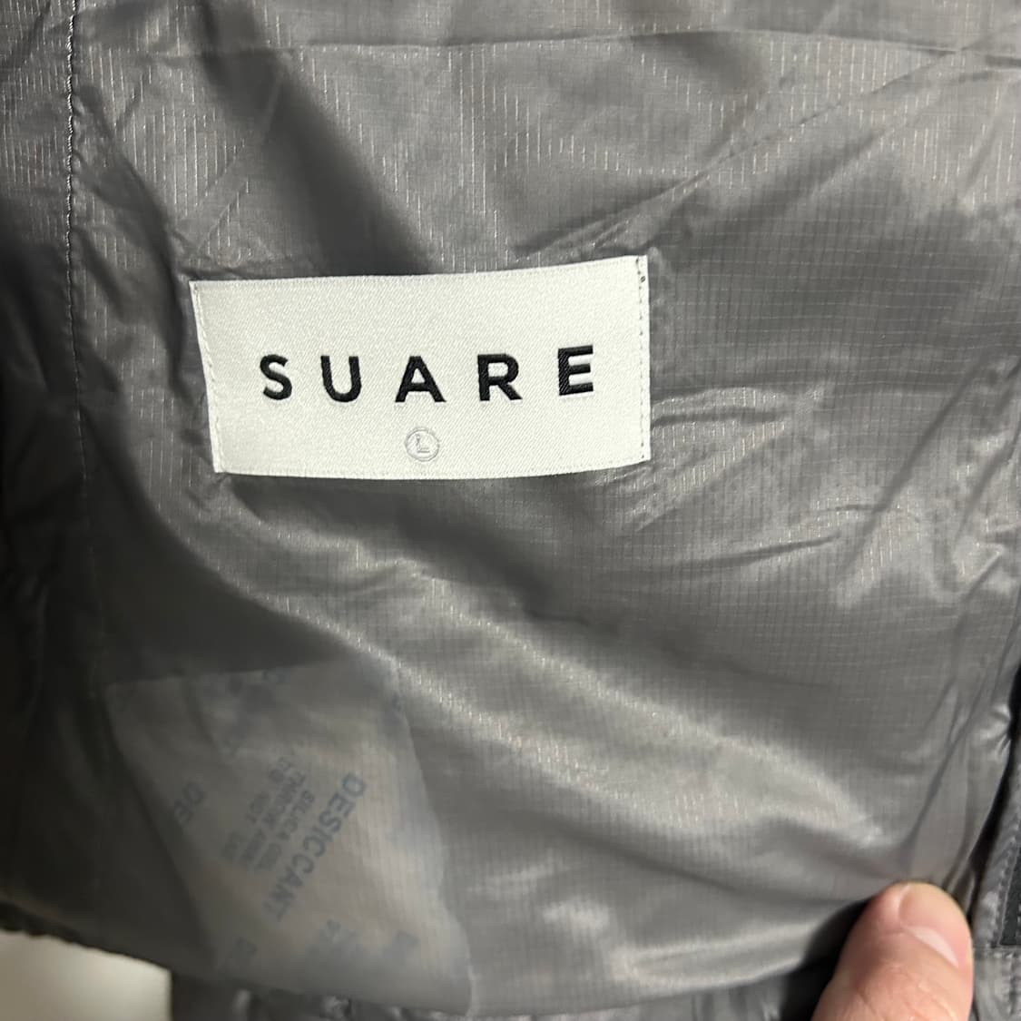 수아레 경량패딩 L사이즈 판매 상품이미지5