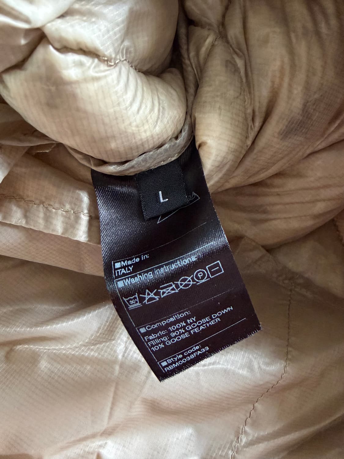 [L] roa 로아 하이킹 누나 다운 자켓 패딩 상품이미지5