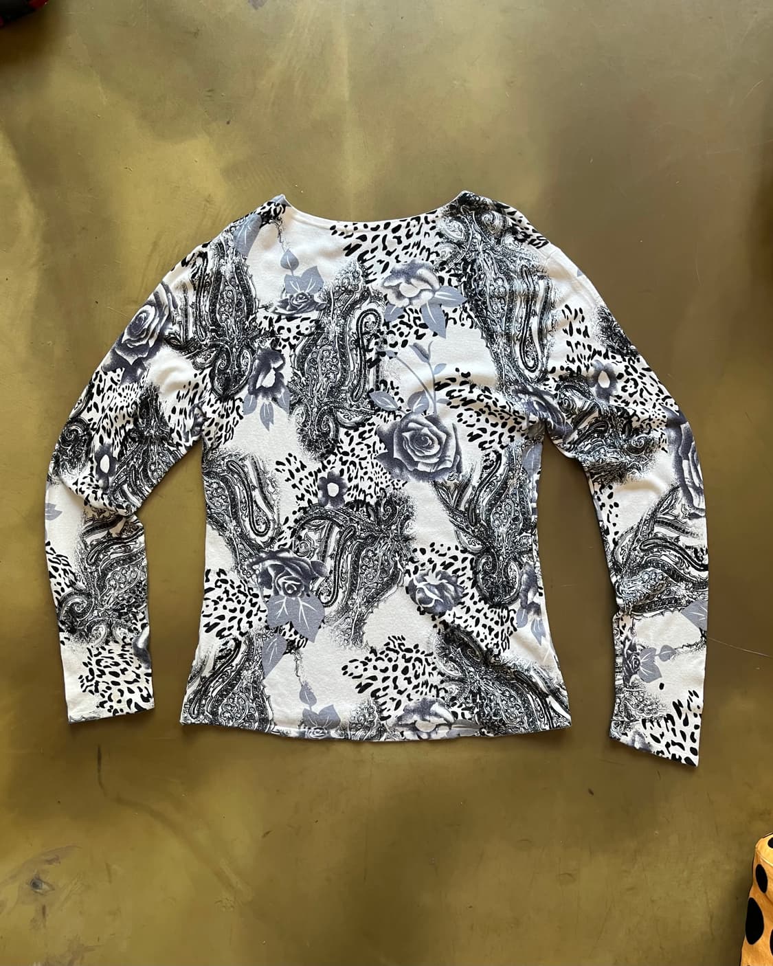 Vintage Psychedelic Pattern Long Sleeve 상품이미지10
