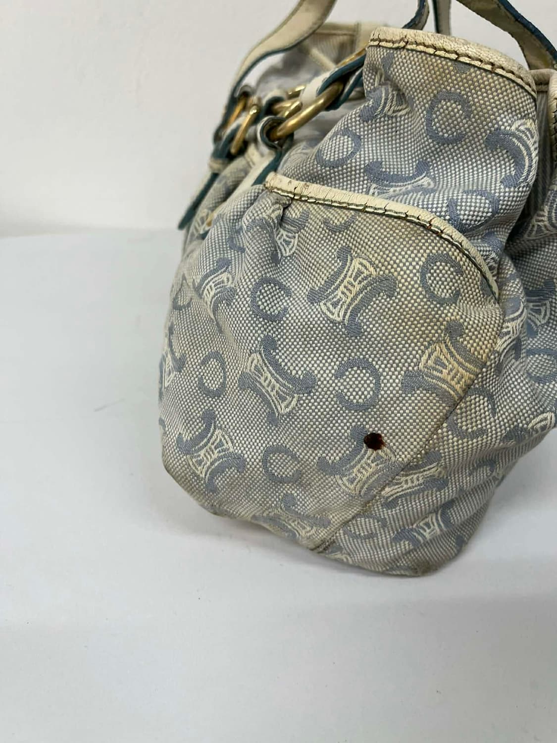 셀린느 빈티지 마카담 캔버스 숄더백 토트백 상품이미지7