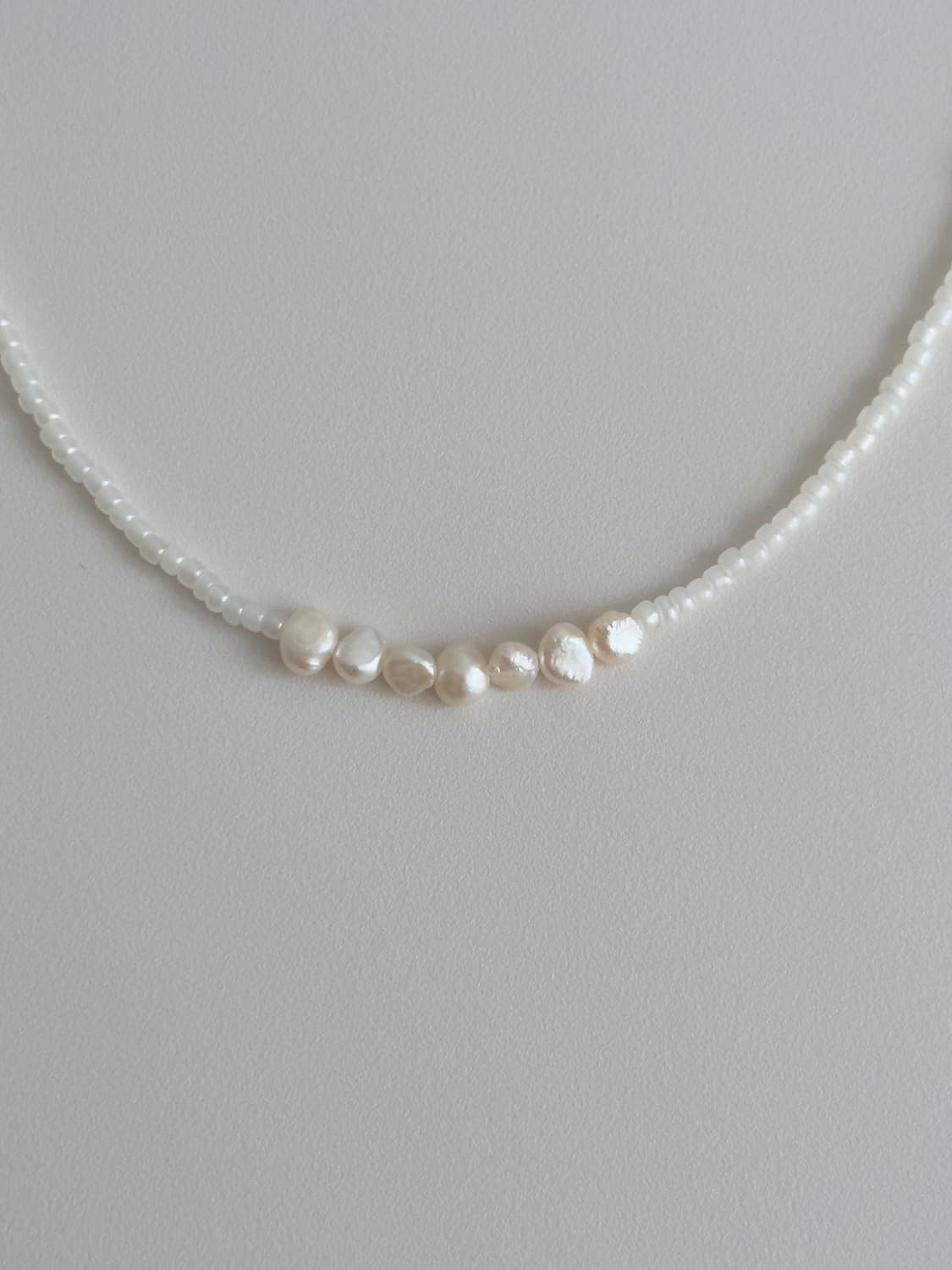 Soft pearl necklace 상품이미지4
