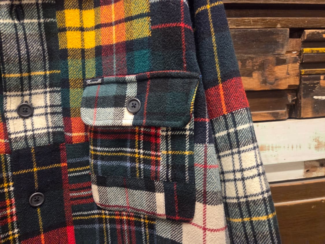 파쏘나블 패치워크 자켓 상품이미지8