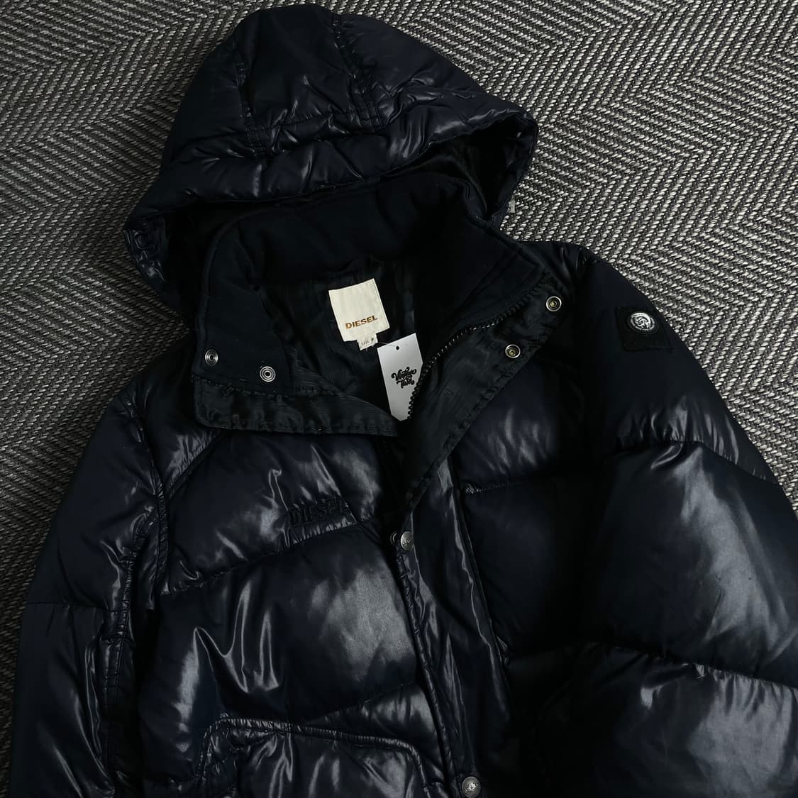 디젤 Y2K 빈티지 글로시 다운 푸퍼 패딩y 3637 상품이미지1