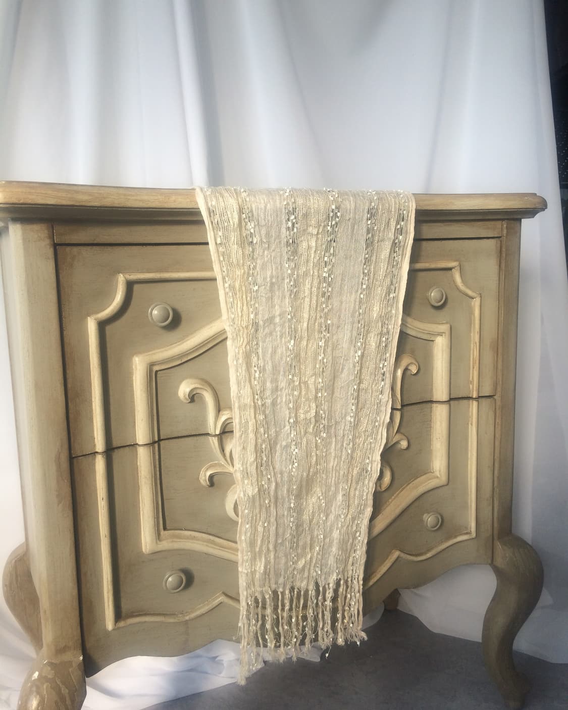 fringe point scarf 상품이미지2