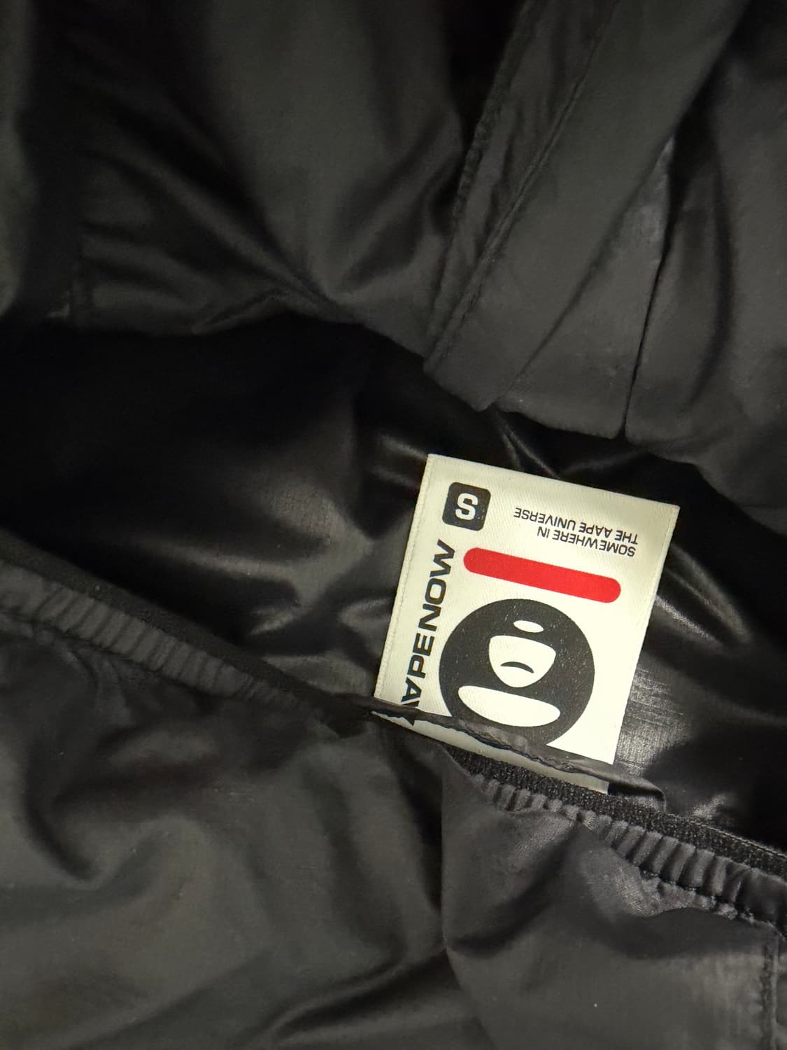 에이프 나일론 바람막이 블랙 S 상품이미지2