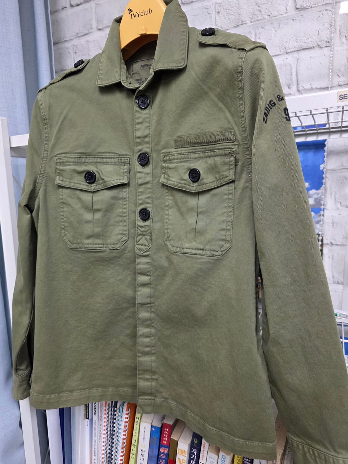 쟈딕앤볼테르 주니어 야상 12Y 여성XS 카모 밀리터리 카키자켓 MM66 상품이미지2