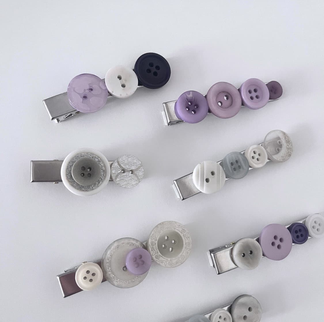 One&Only Button Hair-pin 단추 헤어핀 상품이미지4