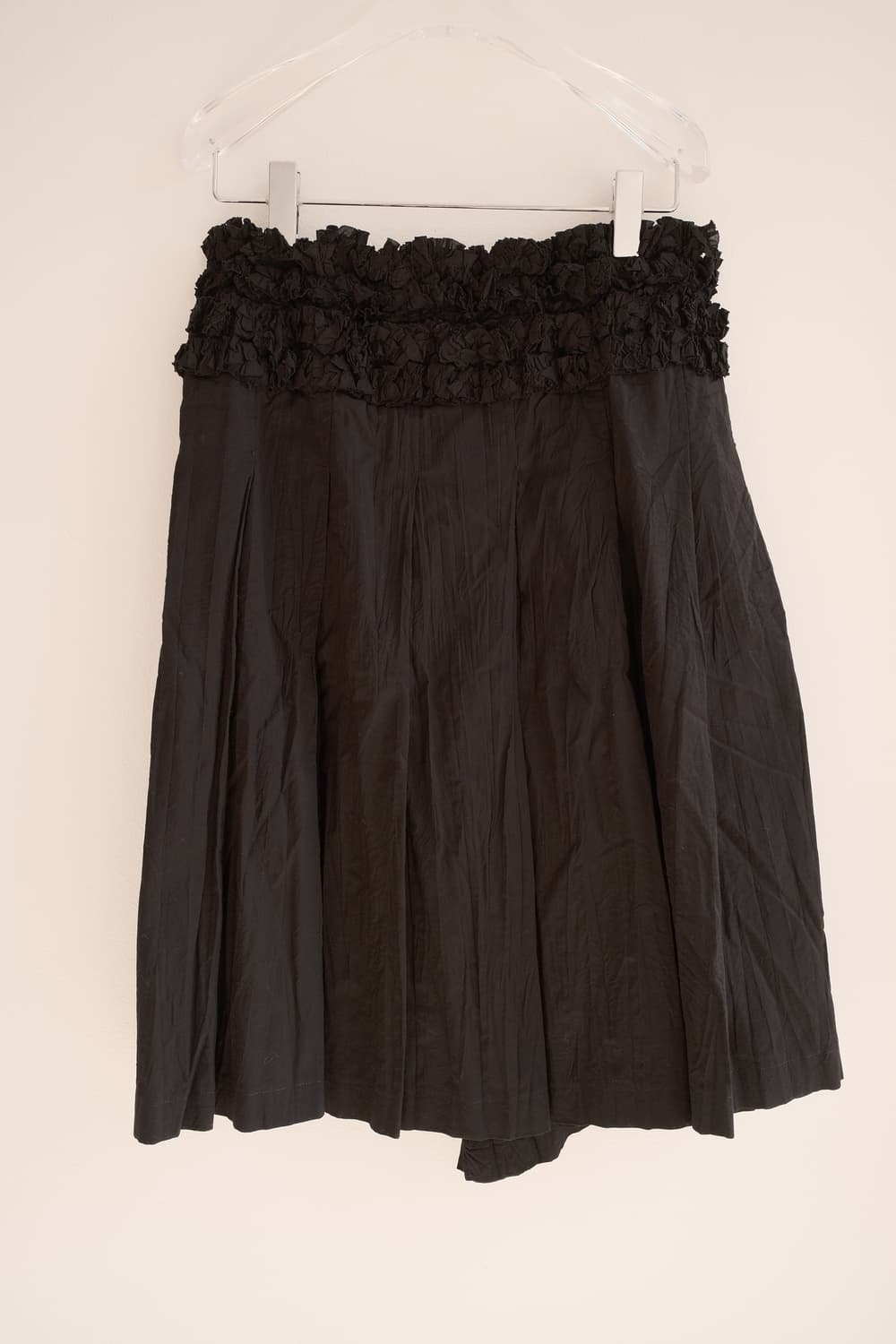 Frill belt pleated wrinkle wrap skirt 상품이미지9