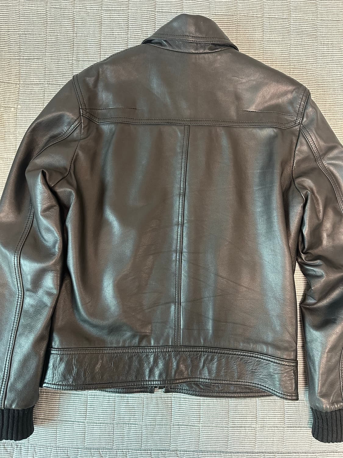 램스킨 양가죽 레더 자켓 상품이미지5