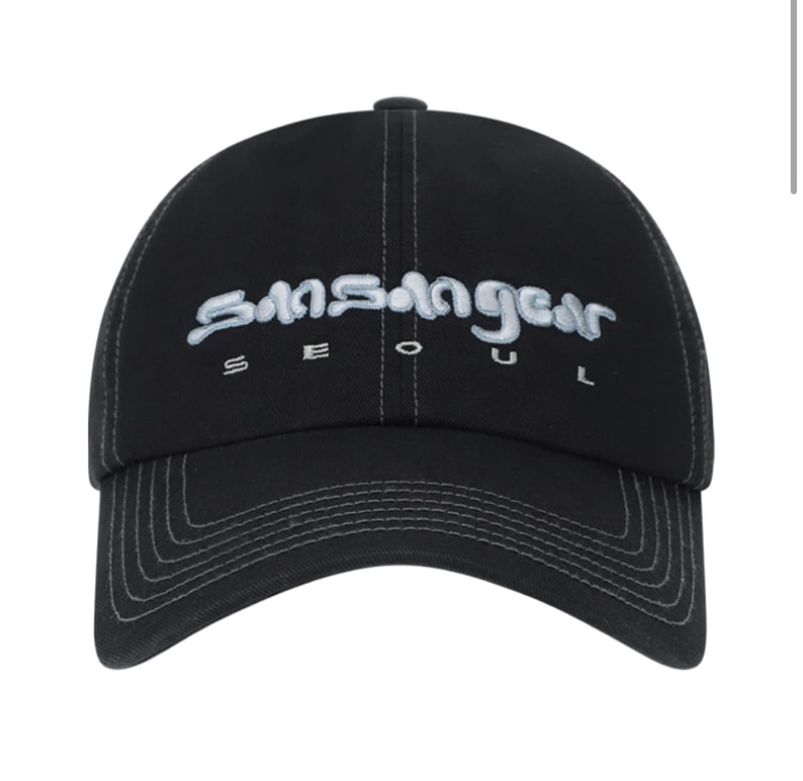 산산기어 서큐레이트 타입 캡 블랙 모자 상품이미지1