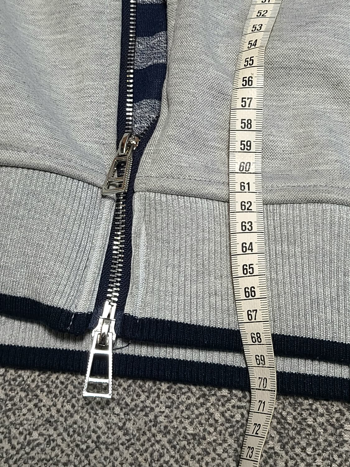 자라 맨 남성 그레이 집업 자켓 XL 정사이즈 로  100  L  추천 상품이미지4