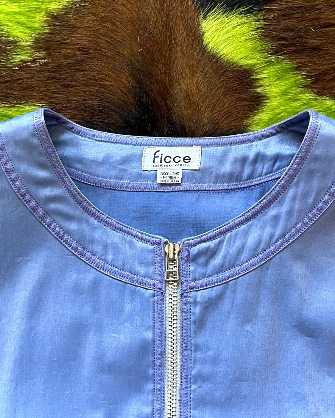 1990s FICCE Archive Coated Bomber Jacket 상품이미지7