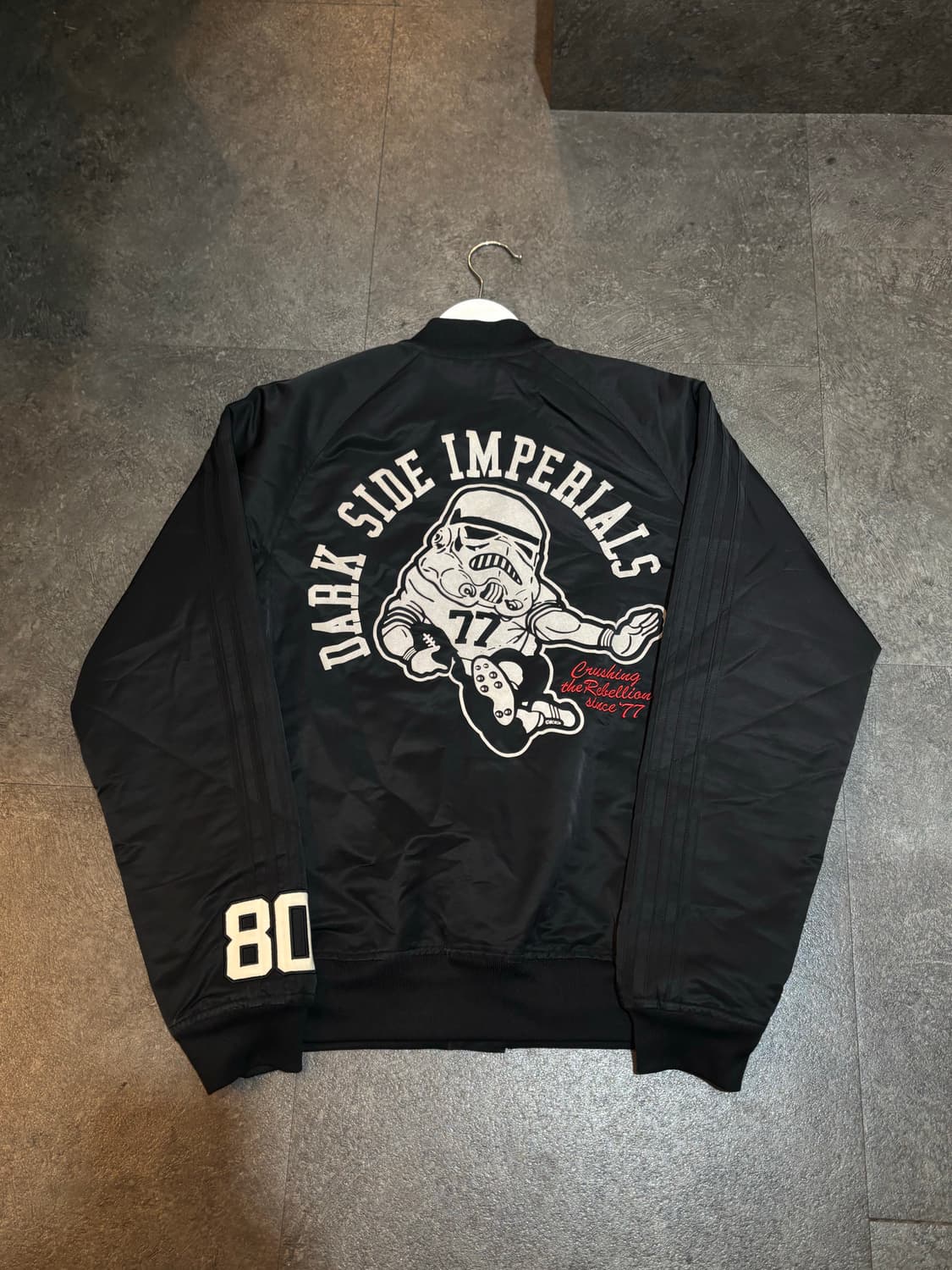 아디다스 바시티 자켓 점퍼 블랙 95 상품이미지3