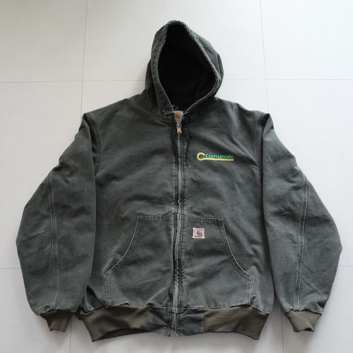 00s 칼하트 덕 액티브 자켓 모스그린 J28 mos 상품이미지1