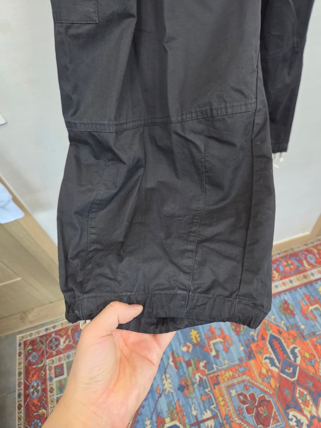 일본빈티지 심플 여성 핀턱 카고 벌룬팬츠 m 상품이미지6