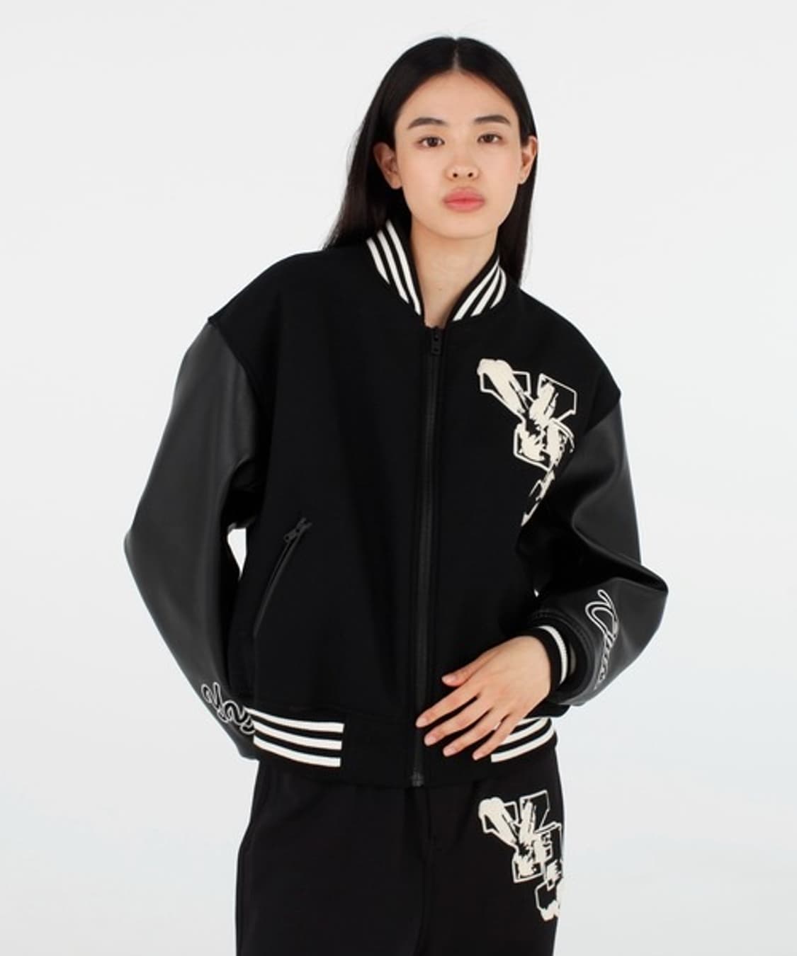 [요지야마모토] Y-3 letterman jacket 상품이미지2