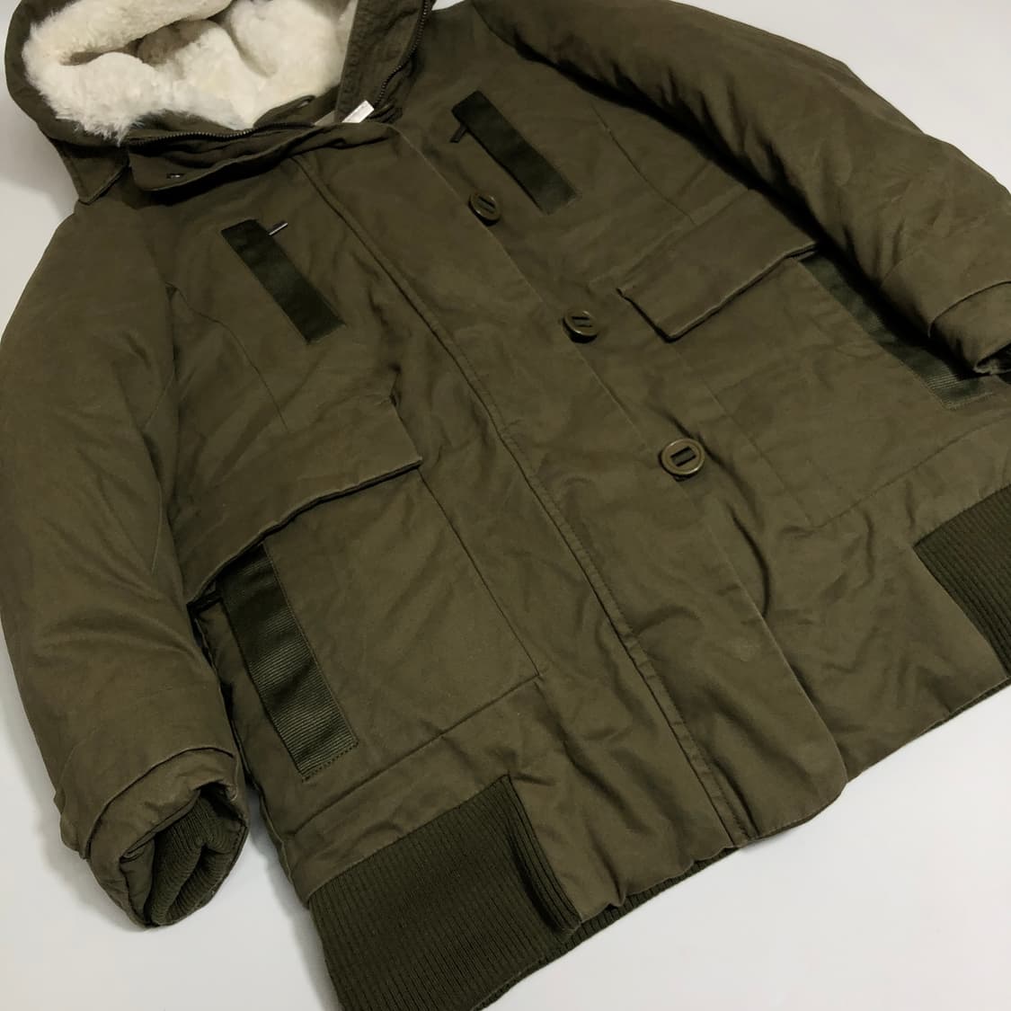 켈빈클라인 야상 패딩 xs 상품이미지4