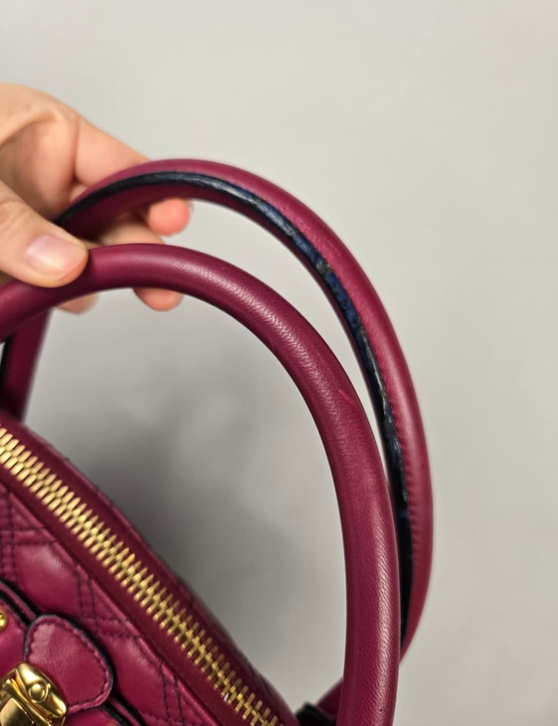 마크제이콥스 브루나 퀼팅 레더 램스킨 토트백 가방 정품 Bruna bag 상품이미지9