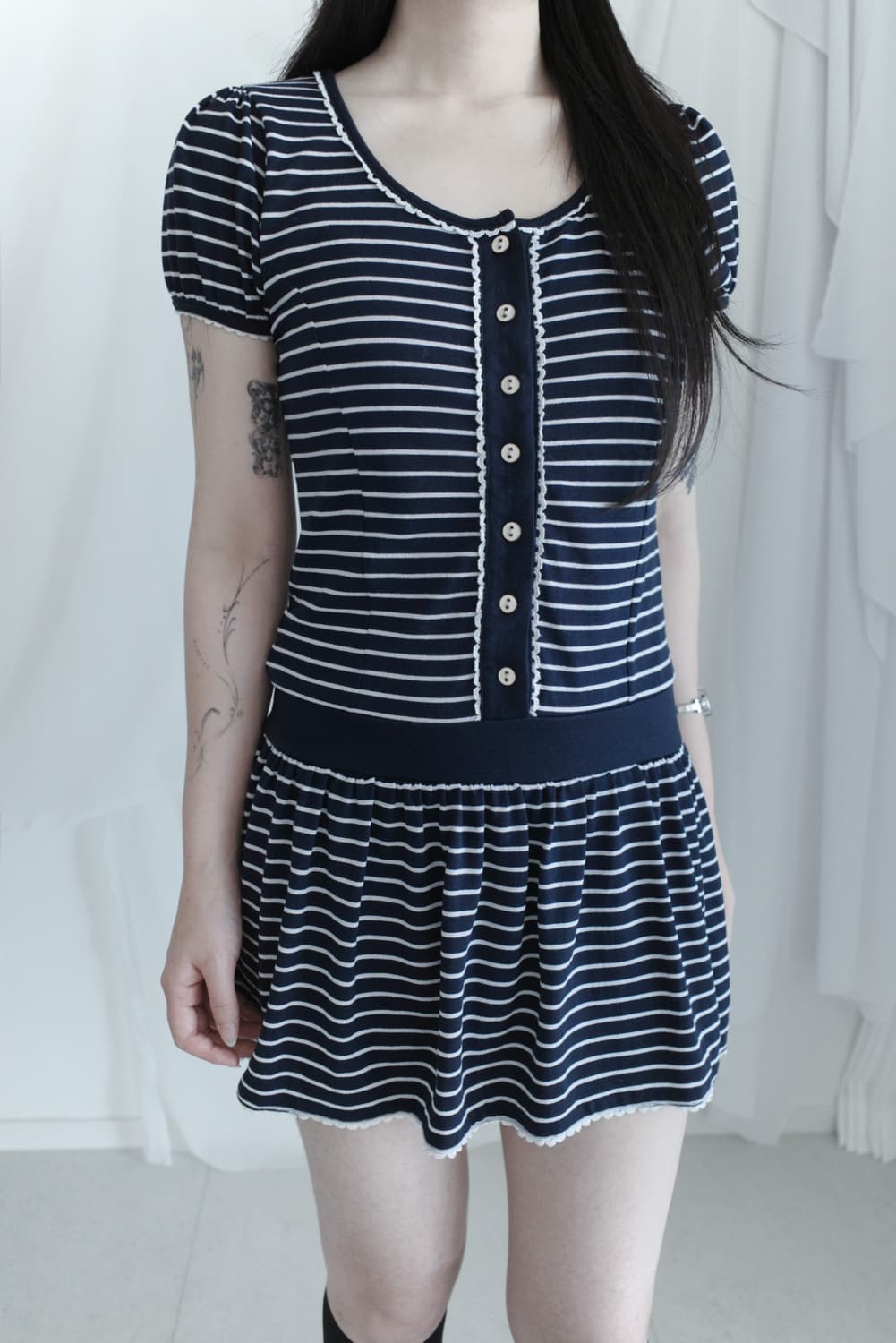 cecil mcbee) stripe jumpsuit 상품이미지8