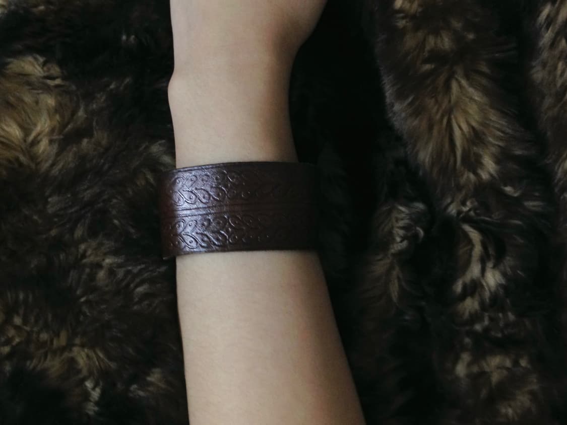 Vintage Leather bracelet 상품이미지3