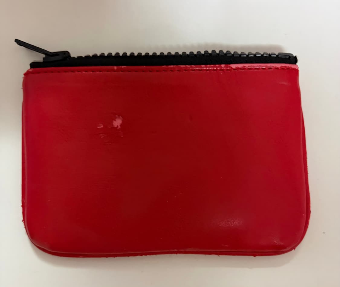미스치프 카드지갑 파우치 레드 상품이미지2