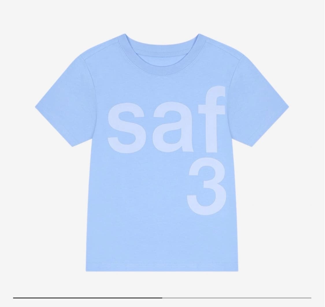 사파리스팟 safarispot 반팔티 1/2 size1 스카이 상품이미지1