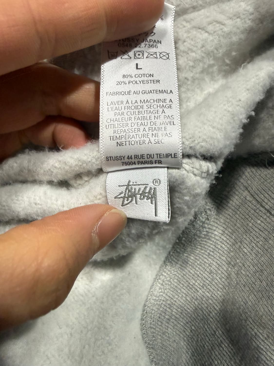 Stussy 스투시 스탁로고 후드티 상품이미지5