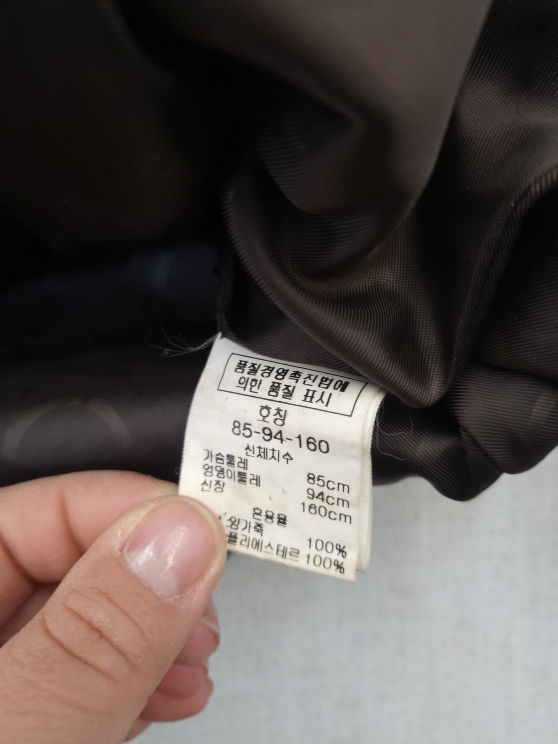 브라운 레더 자켓 여성용 s 상품이미지4