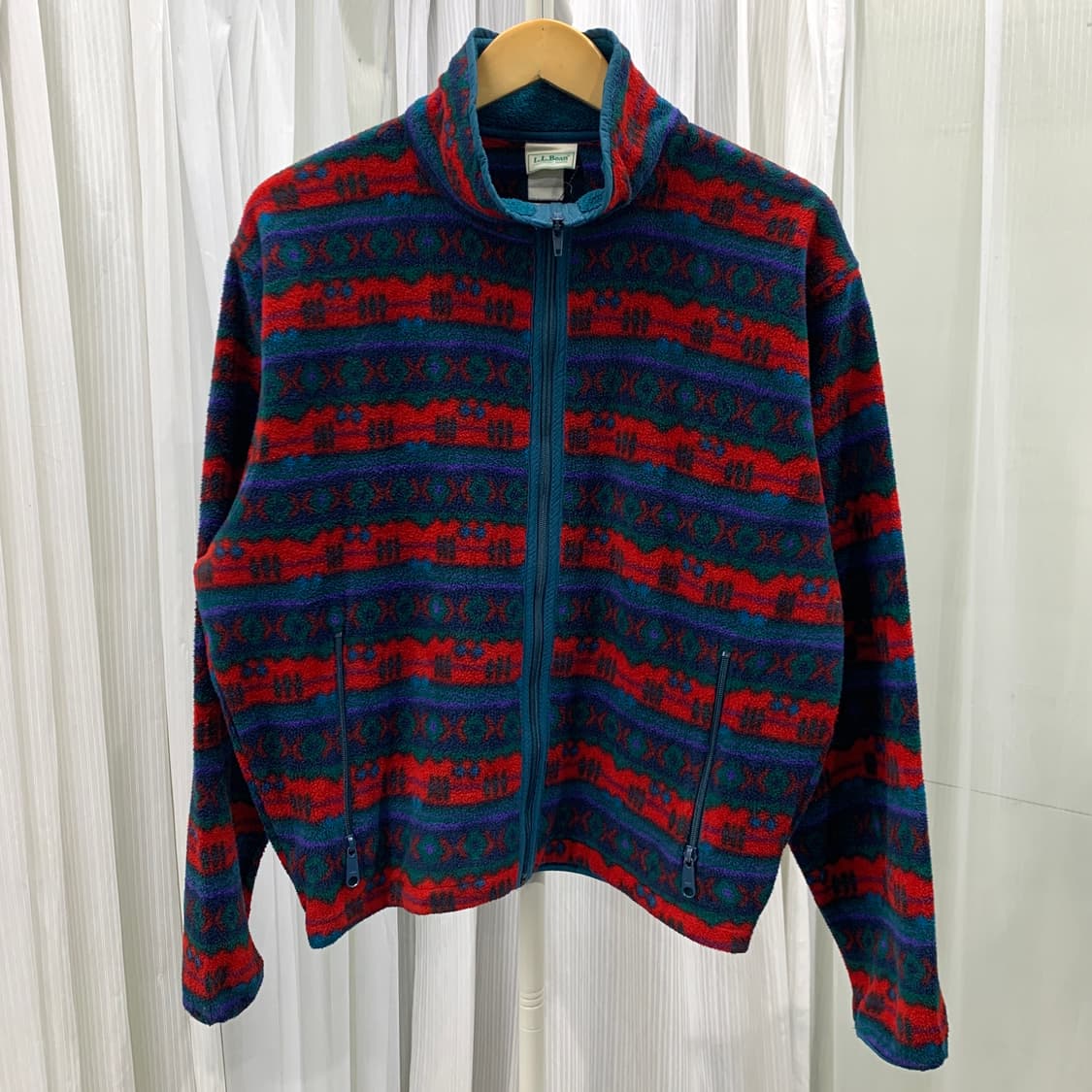 엘엘빈 L.L.Bean 에스닉 후리스 집업 1638 상품이미지1